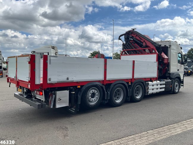 Volvo  FM 500 Euro 6 HMF 50 Tonmeter laadkraan + Fly-Jib! Just 173.280 km! (5)