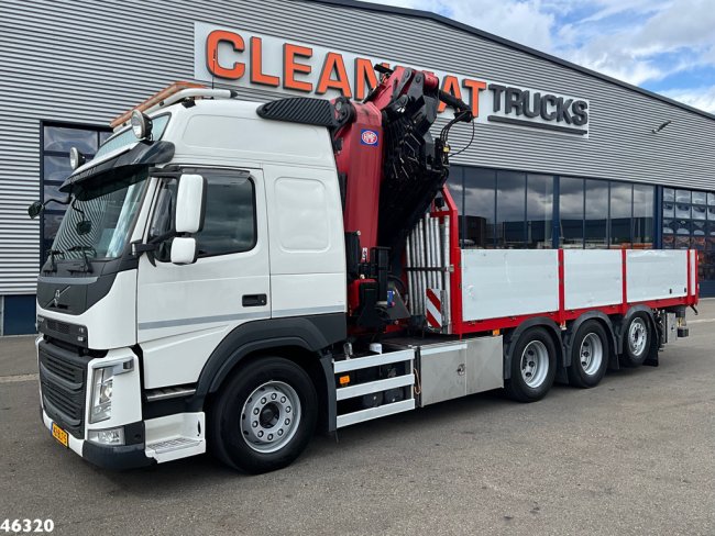 Volvo  FM 500 Euro 6 HMF 50 Tonmeter laadkraan + Fly-Jib! Just 173.280 km! (7)