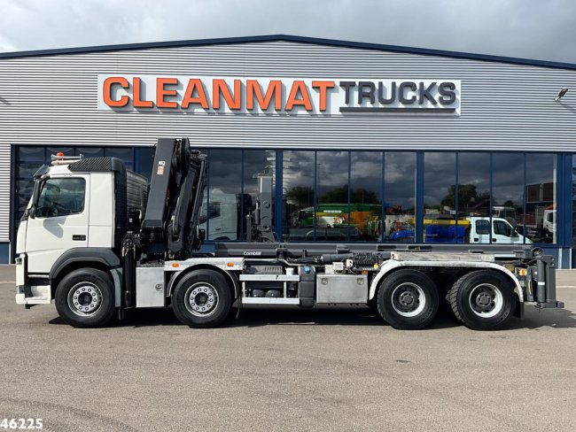 Volvo  FM 410 8x4 Hiab 28 Tonmeter laadkraan met 20 Ton Silosteller haakarmsysteem (7)