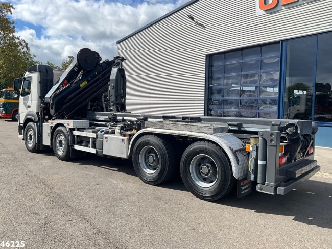 Volvo  FM 410 8x4 Hiab 28 Tonmeter laadkraan met 20 Ton Silosteller haakarmsysteem (10)