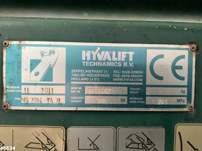 Mercedes-Benz  Axor 1824 Hyvalift 14 Ton portaalarmsysteem (18)