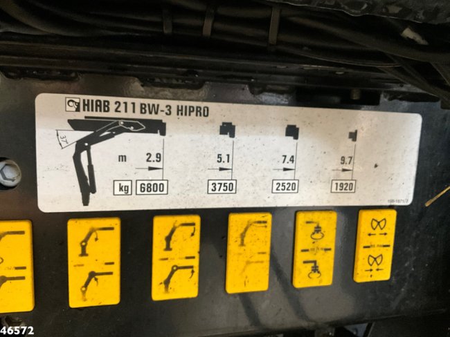 Volvo  FE 280 Euro 6 Hiab 21 Tonmeter laadkraan (20)
