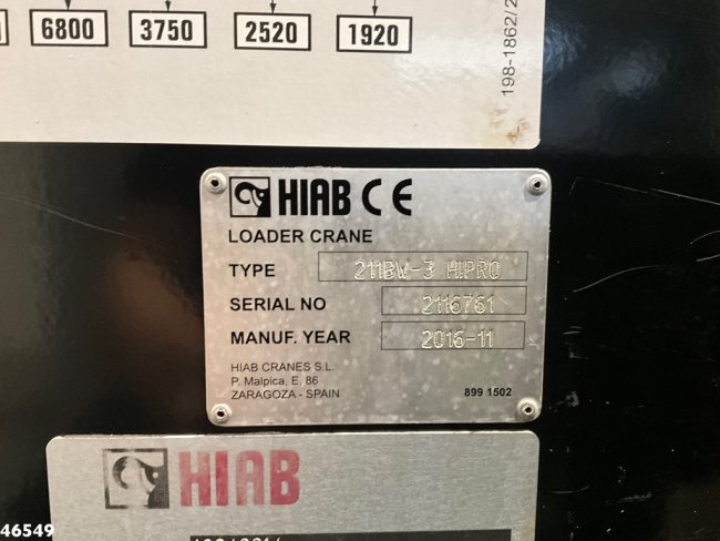 DAF  FAN CF 290 Hiab 21 Tonmeter laadkraan Just 178.114 km! (19)