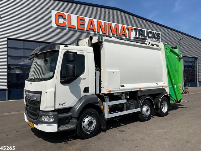 DAF  FAG LF 220 Euro 6 Terberg Olympus 14m³ Just 138.293 Km! (1)