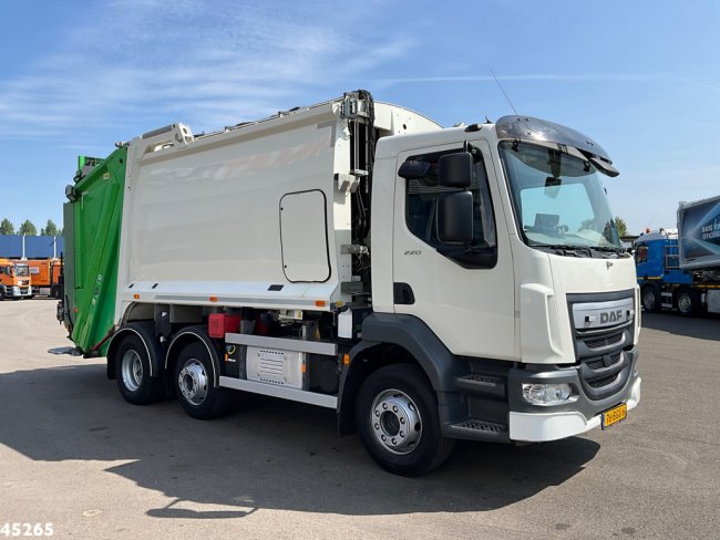 DAF  FAG LF 220 Euro 6 Terberg Olympus 14m³ Just 138.293 Km! (2)