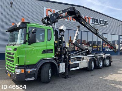 Scania G 440 8x2 Euro 6 Hiab 28 Tonmeter laadkraan