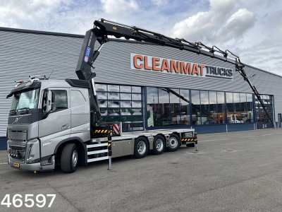 Volvo FH 500 8x4 HMF 50 Tonmeter laadkraan + Fly-Jib