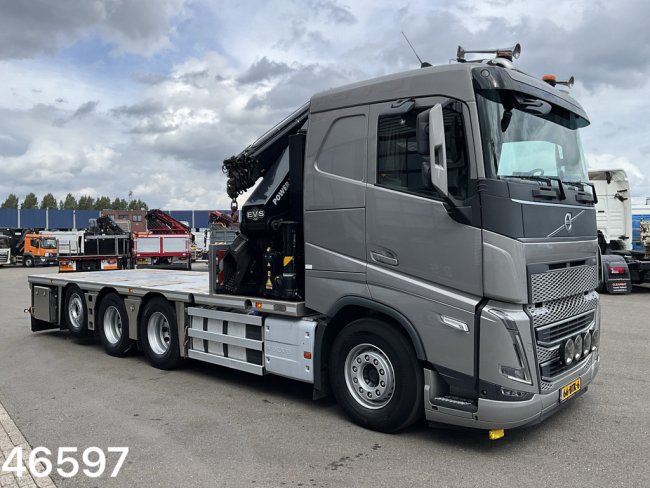 Volvo  FH 500 8x4 HMF 50 Tonmeter laadkraan + Fly-Jib (4)