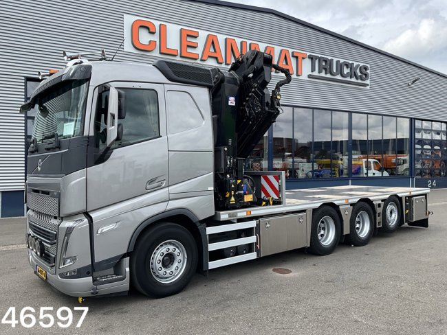 Volvo  FH 500 8x4 HMF 50 Tonmeter laadkraan + Fly-Jib (5)