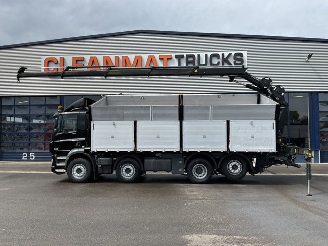 DAF  FAX CF 480 Kipper met HMF 21 Tonmeter laadkraan (3)