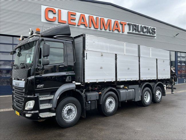 DAF  FAX CF 480 Kipper met HMF 21 Tonmeter laadkraan (9)