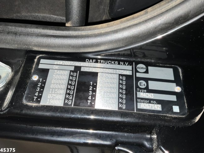 DAF  FAX CF 480 Kipper met HMF 21 Tonmeter laadkraan (11)