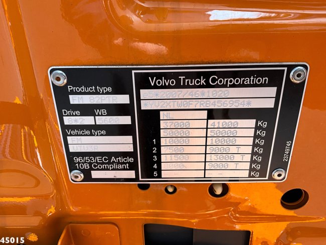 Volvo  FM 420 8x2 Euro 6 HMF 26 t/m laadkraan Geschikt voor alle milieuzones tot 01-01-2030! (22)