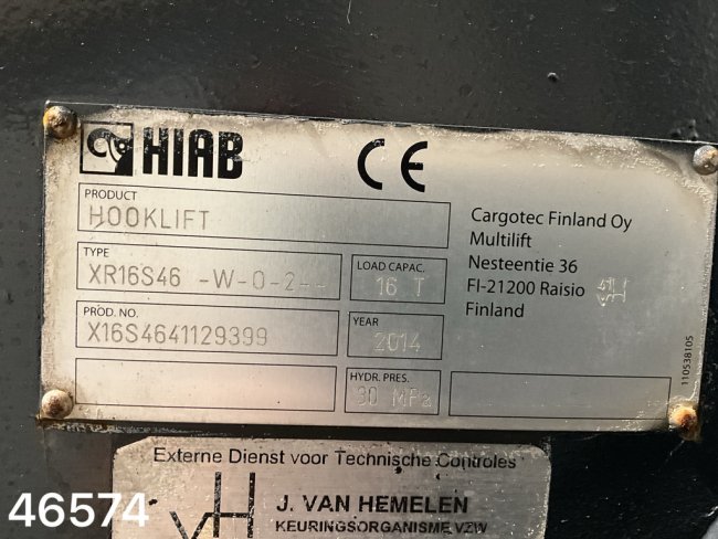 Scania  P 360 6x4 Euro 6 Hiab haakarmsysteem Just 101.456 km! (19)
