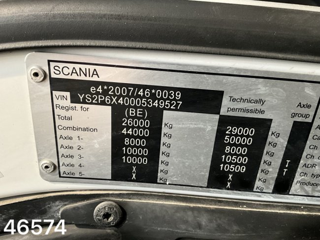 Scania  P 360 6x4 Euro 6 Hiab haakarmsysteem Just 101.456 km! (21)