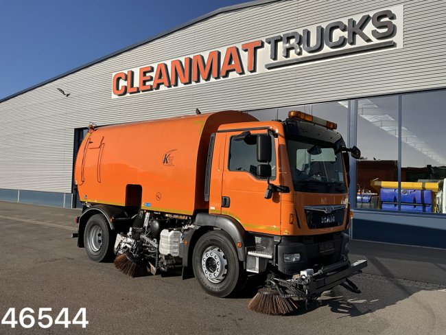 MAN  TGM 15.250 Euro 6 Kobit 7m³ Links en rechts vegend Just 177.171 km! (1)