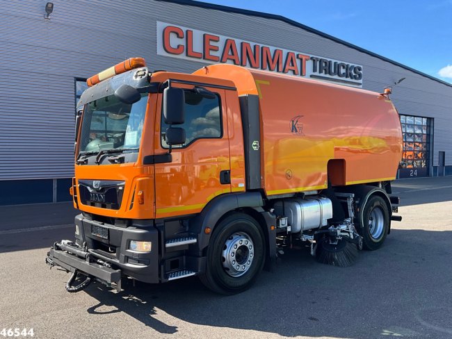 MAN  TGM 15.250 Euro 6 Kobit 7m³ Links en rechts vegend Just 177.171 km! (2)