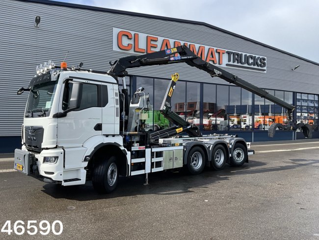 MAN  TGS 35.430 8x4 HMF 19 Tonmeter Z-kraan Just 122.810 km! Geschikt voor alle milieuzones tot 01-01-2030! (0)
