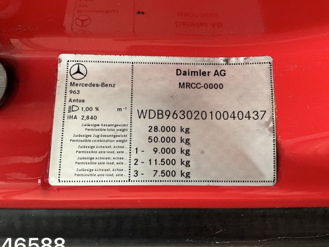 Mercedes-Benz  ANTOS 2643 Euro 6 Multilift 26 Ton haakarmsysteem (19)