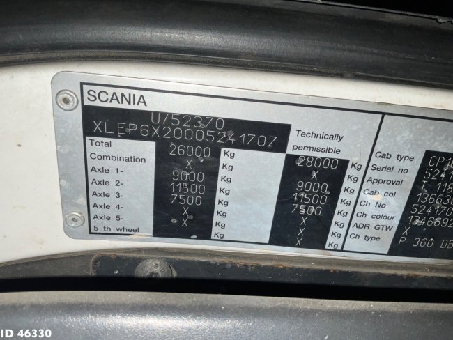 Scania  P 360 Koks Saug/Spul 12m³ (27)
