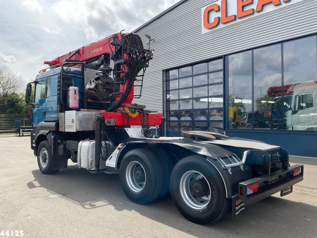 MAN  TGS 33.480 6x6 Euro 6 Palfinger 27 Tonmeter boomkraan (2)
