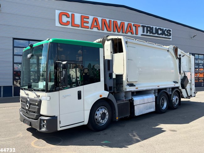 Mercedes-Benz  Econic 2630 Euro 6 CNG Norba MF 300 18m³ 2 compartimenten just 137.620 km! (2)
