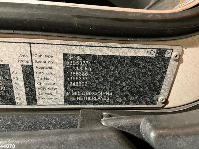 Scania  P 280 6x2 Euro 6 VDL Translift zijlader Just 159.334 km! (19)