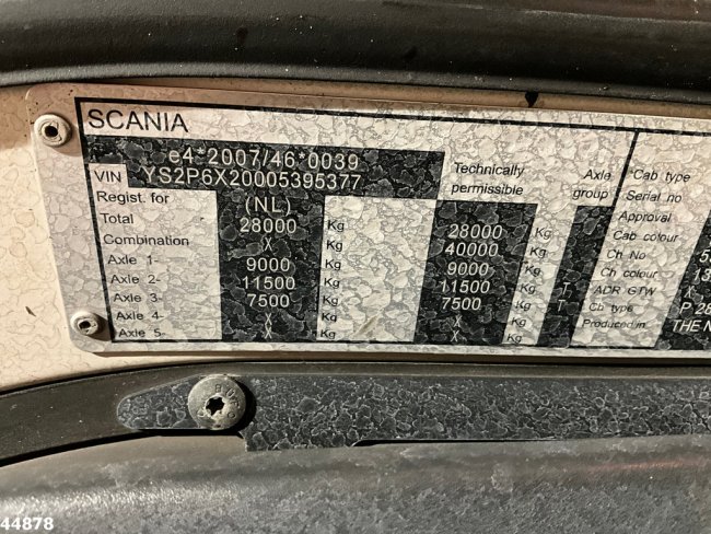 Scania  P 280 6x2 Euro 6 VDL Translift zijlader Just 159.334 km! (21)