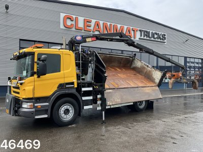 Scania P 280 HMF 12 Tonmeter Z-kraan