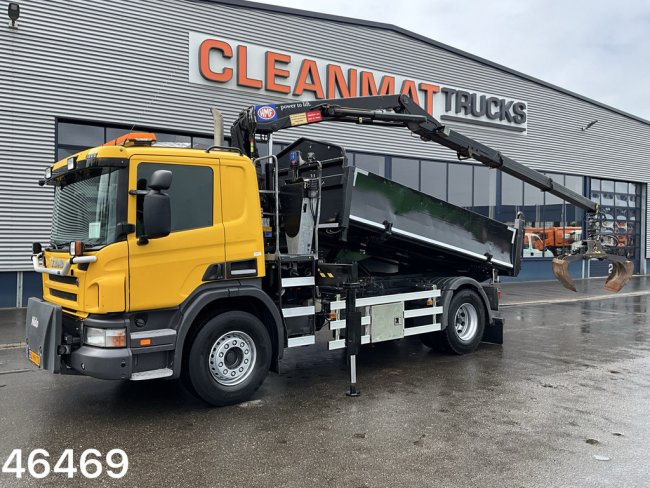 Scania  P 280 HMF 12 Tonmeter Z-kraan (1)