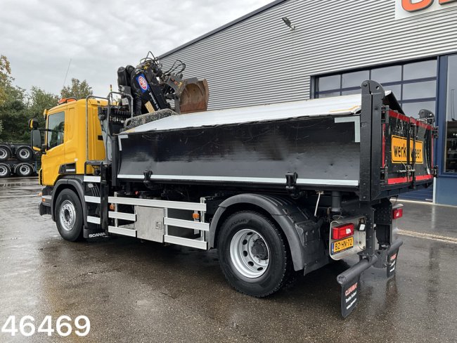 Scania  P 280 HMF 12 Tonmeter Z-kraan (2)