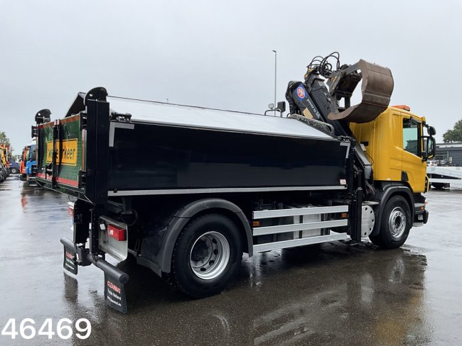 Scania  P 280 HMF 12 Tonmeter Z-kraan (6)
