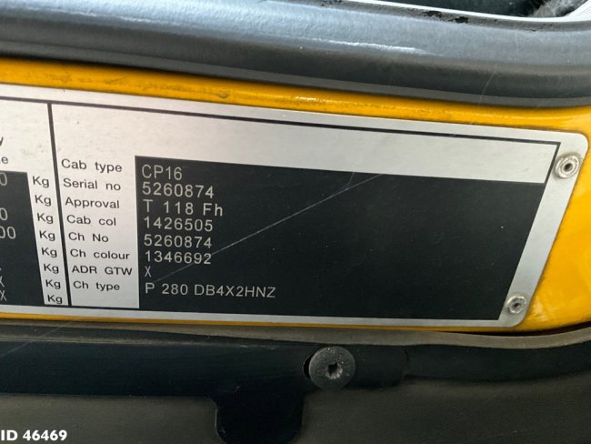 Scania  P 280 HMF 12 Tonmeter Z-kraan (22)