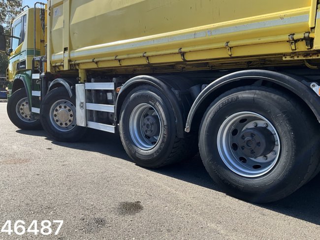 Scania  P 400 8x4 Retarder HMF 16 Tonmeter Z-kraan (8)