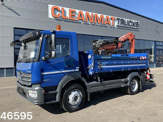 Mercedes-Benz  Atego 1524 Euro 6 Atlas 10 Tonmeter laadkraan Just 7.718 km! (9)