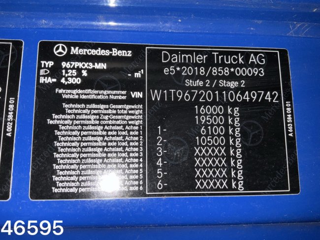 Mercedes-Benz  Atego 1524 Euro 6 Atlas 10 Tonmeter laadkraan Just 7.718 km! (25)