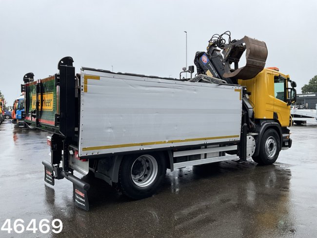 Scania  P 280 HMF 12 Tonmeter Z-kraan (5)
