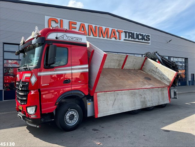 Mercedes-Benz  Arocs 3263 8x4 Euro 6 Hiab 37 Tonmeter laadkraan + Fly-Jib (3)