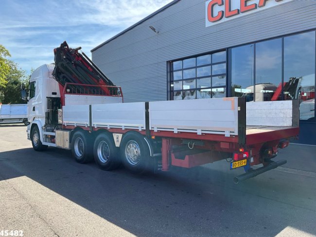 Scania  R 490 8x4 Euro 6 Retarder HMF 60 Tonmeter laadkraan + Fly-Jib (5)