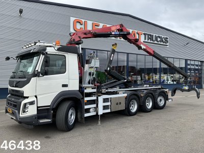 Volvo FMX 460 8x4 Euro 6 HMF 19 Tonmeter Z-kraan