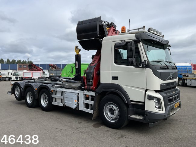 Volvo  FMX 460 8x4 Euro 6 HMF 19 Tonmeter Z-kraan (11)