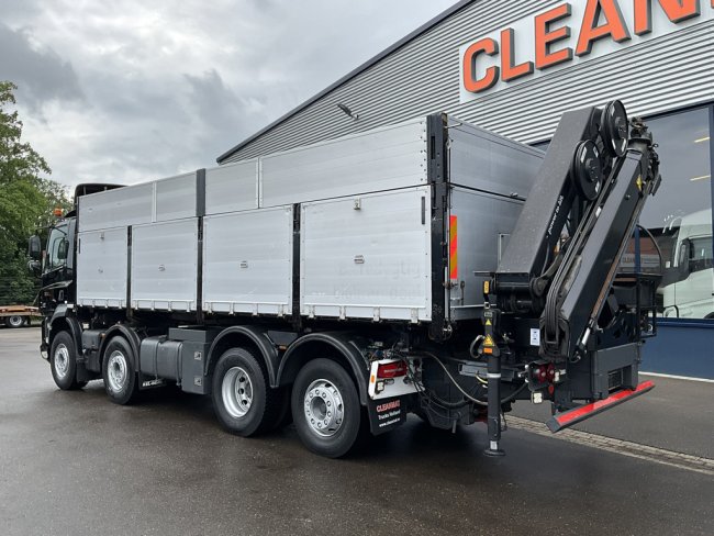 DAF  FAX CF 480 Kipper met HMF 21 Tonmeter laadkraan (4)