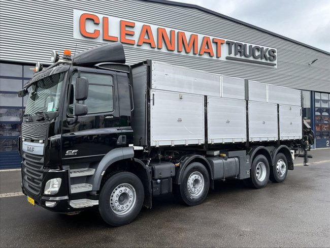 DAF  FAX CF 480 Kipper met HMF 21 Tonmeter laadkraan (9)