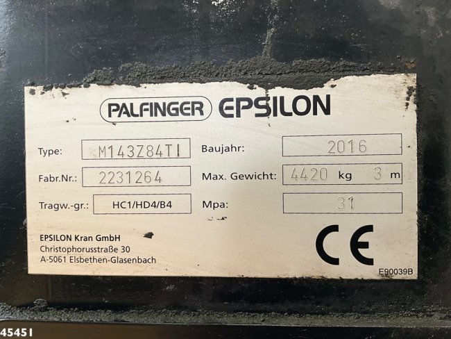 Scania  P 410 8x4 Euro 6 Palfinger 14 Tonmeter Z-kraan (19)