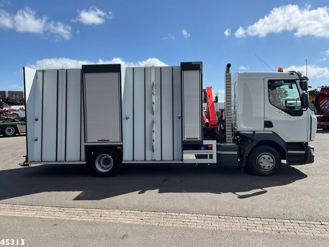 Renault  D 220 Euro 6 Fassi 2,3 Tonmeter laadkraan Just 153.536 km! (6)