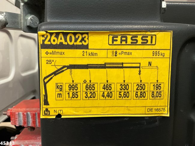 Renault  D 220 Euro 6 Fassi 2,3 Tonmeter laadkraan Just 153.536 km! (26)