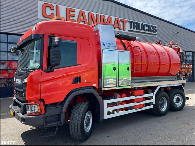 Scania  P 450 XT 6x4 Euro 6 Kaiser 15m³ Vacuum/Saug (1)