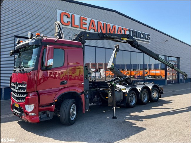 Mercedes-Benz  Arocs 3253 Euro 6 8x4 Palfinger 17 Tonmeter Z-kraan (0)