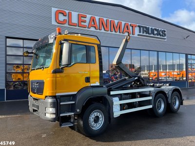 MAN TGS 33.440 6x4 ZF Intarder Manual Full steel 21 Ton haakarmsysteem