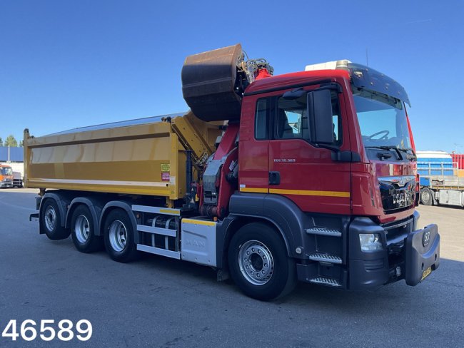 MAN  TGS 35.360 8x4 Euro 6 HMF 22 Tonmeter Z-kraan (8)
